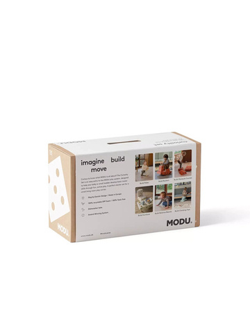 MODU Curiosity set — набір креативних блоків -  зелений колір
