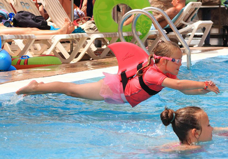 SwimFin Płetwa do nauki pływania pink