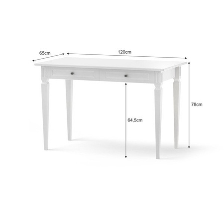Biurko Bellamy Ines White 