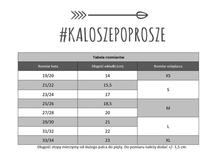 Kalosze Poprosze PasteLove Jelonek błękitny rozmiar 21/22