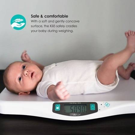 BBLÜV Elektroniczna waga niemowlęca Kilö