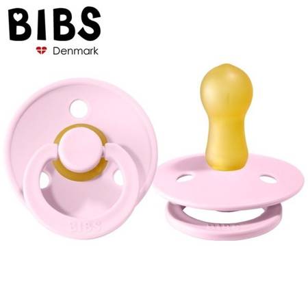 Bibs Smoczek uspokajający 0m+ Blush & Baby Pink, 2 sztuki